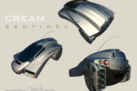 Poster Sentinel Cream