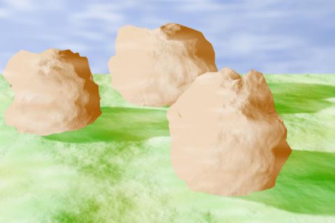 The Rocks Water Color