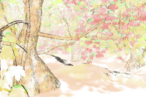 Trees Water Colors 2