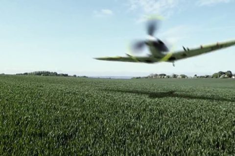 Matchmove Spitfire Flypast